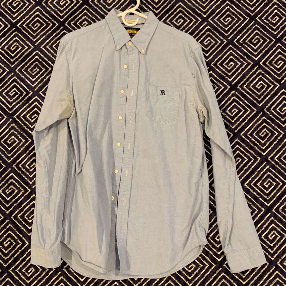 Polo Rugby blue Oxford size large